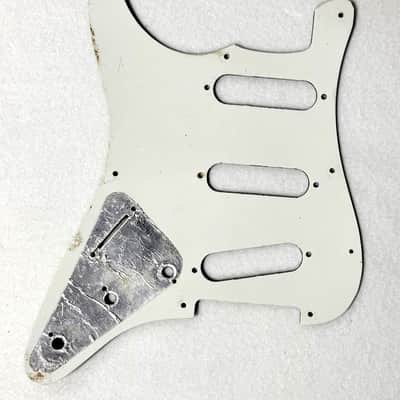 Pickguard for Fender Stratocaster, 9 Hole, 3-Ply, Silver Pearl image 2