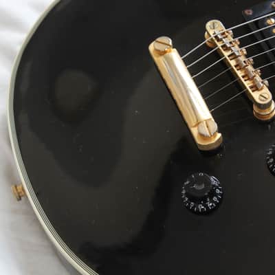 2010 Epiphone Tak Matsumoto Signature DC Les Paul Custom Electric Guitar - Ebony Finish + OHSC image 4