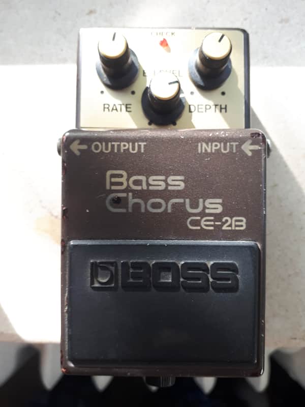 Boss CE-2B Bass Chorus (Green Label MIJ) 1989 - 1994 - Brown image 1