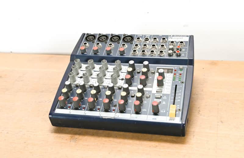 Soundcraft Notepad 124FX Compact 12-Input Analog Mixing Console (NO PSU) CG01ZTE image 1