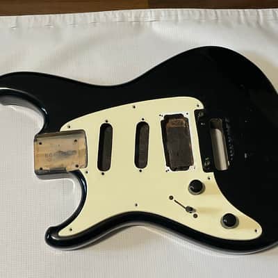 1987 Japan Ibanez Roadstar II RG440L Lefty Black Guitar Body Floyd Tremolo Ready