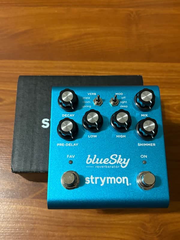 Strymon Blue Sky Reverberator V2 2022 - Present - Blue image 1