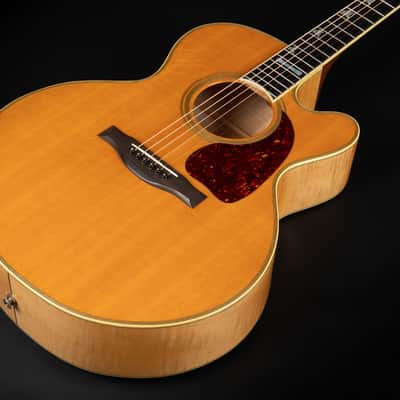 1989 Santa Cruz F-131 - Natural | USA Vintage Small Jumbo F Model Acoustic Guitar Ex John Pearse Cutaway Pickup 46.5mm Bone Nut | CoA OHSC image 6