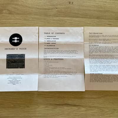 Black Corporation Deckard's Voice Eurorack Module 2020 - Present - Grey image 7