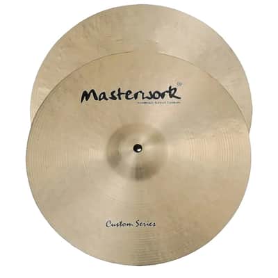 Masterwork Custom Series 21” Thin Ride - 19” Thin Crash - 15” Thin Hi-Hat image 2