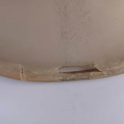 Gretsch 14" Resonant Slunk Calf Skin Snare Drum Tom/Parade/Concert Head 40s US image 2