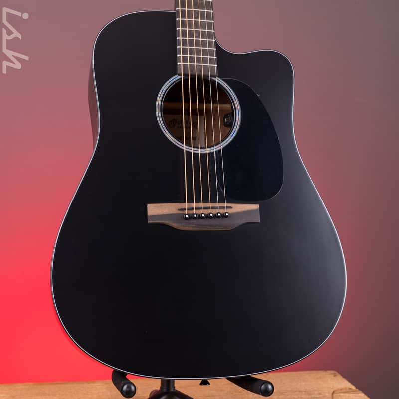 Martin Road Series DC-10E Modern Black Acoustic-Electric Guitar *New Model* image 1
