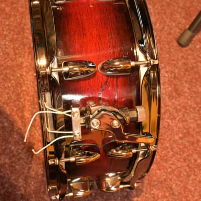 Yamaha Live Custom Hybrid snare 2019 - 2026 - Uzu magma sunburst image 4