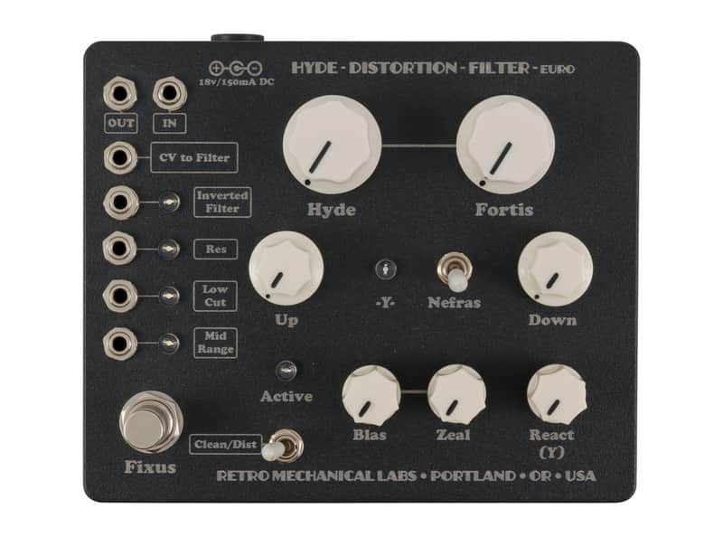 Retro Mechanical Labs Hyde Distortion Filter Euro Pedal [USED] image 1
