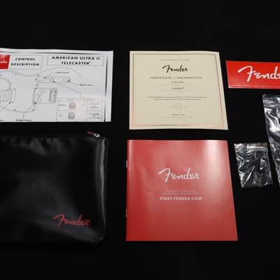 Fender American Ultra II Telecaster Maple Fingerboard Sinister Red 970 image 8