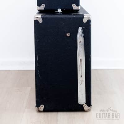 1964 Fender Bassman Black Panel Piggyback Vintage Tube Amp Pre-CBS AA864 Circuit image 7