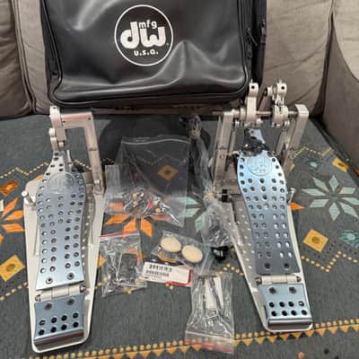 DW DWCPMDD2 Machined Direct Drive Double Bass Drum Pedal 2020s - Gray image 10