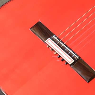 1998 Hermanos Conde Flamenco Acoustic Guitar Red Top & Brazilian Rosewood + Case image 6