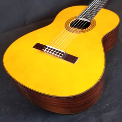 Yamaha CG182S Classical Guitar, Solid Englemann Spruce Top, Rosewood Back & Sides, Natural image 5