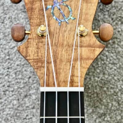 Big Island Ukulele Co Solid Golden Koa Concert Ukulele KX-CTG  W/ Carrying Case image 10