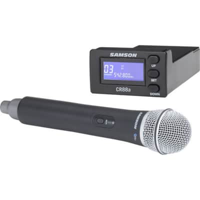 Samson Expedition XP310w-K: 470 to 494 MHz 10" 300W Portable PA System with Wireless Microphone (K) image 7