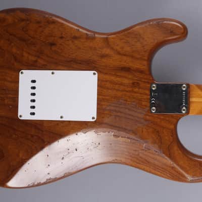 Fender CS '55 Strat Heavy Relic MN Aged Natural image 4