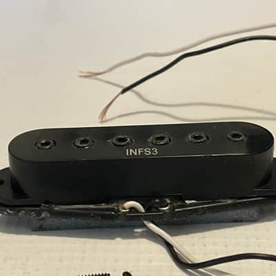2010's Ibanez RG350DXZ RG Series INFS3 Black Middle Single Coil Guitar Pickup 6k image 3