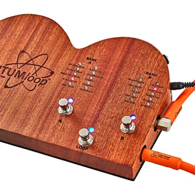 Ortega "QUANTUMLOOP" STOMP BOX EFFECT SERIES W/ LOOPER NATURAL image 5