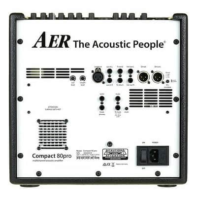 AER Compact 80 Pro | 80W 1x8" Acoustic Instrument Combo Amp. New with Full Warranty! image 10