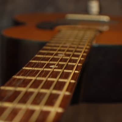 1960's Japan Stella Student Acoustic 3/4 Great Playing Action Birch Guitar Blond image 9