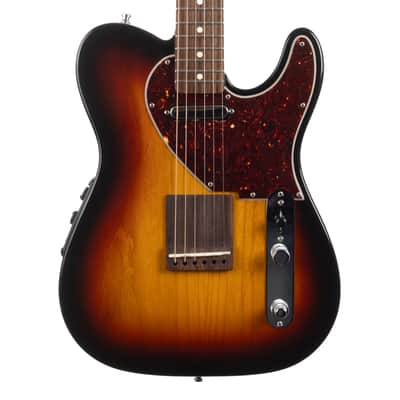 Used Fender Acoustasonic Telecaster Sunburst 2010 image 1