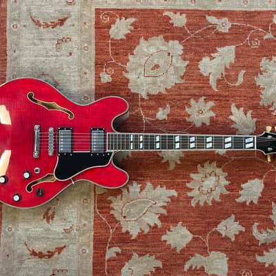 Eastman T486-RD Semi-Hollow Electric w/OHSC image 3