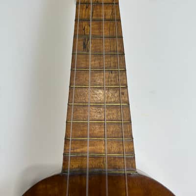 Vintage M Nunes Rare Koa Ukulele Southern California Music Company image 6