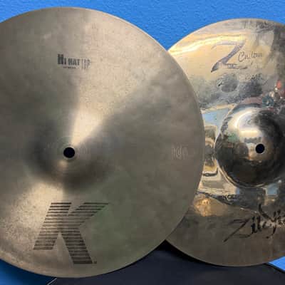 Zildjian 14" K/Z Special Hi-Hat Cymbals (Pair) Traditional/Brilliant image 1