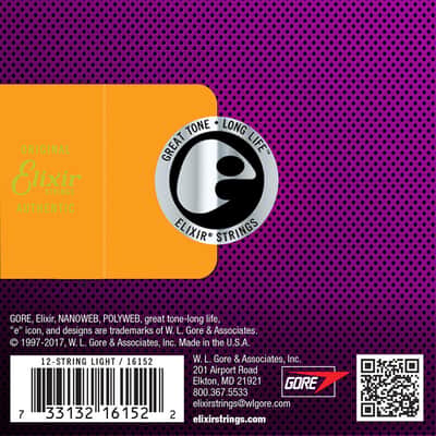 16152 Nanoweb 10/47 Light 12-String Elixir image 8