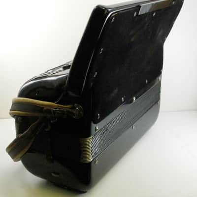 Dallape Supermaestro Accordion 15 Shifts c1960s Black image 4