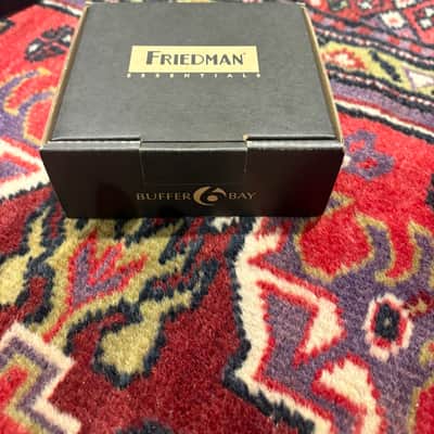 Friedman Buffer Bay 6 Buffer/Patch Bay - Black with Gold Faceplate image 1