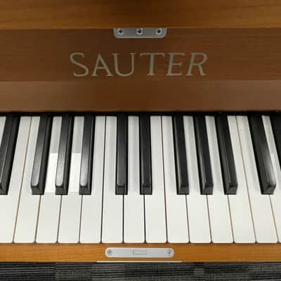 Sauter 122 Vista Upright Piano (2004) - Satin Cherry image 8