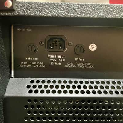 Marshall 1923C-U Limited Edition 85th Anniversary 2-Channel 50-Watt 2x12" Guitar Combo 2008 - Black image 13