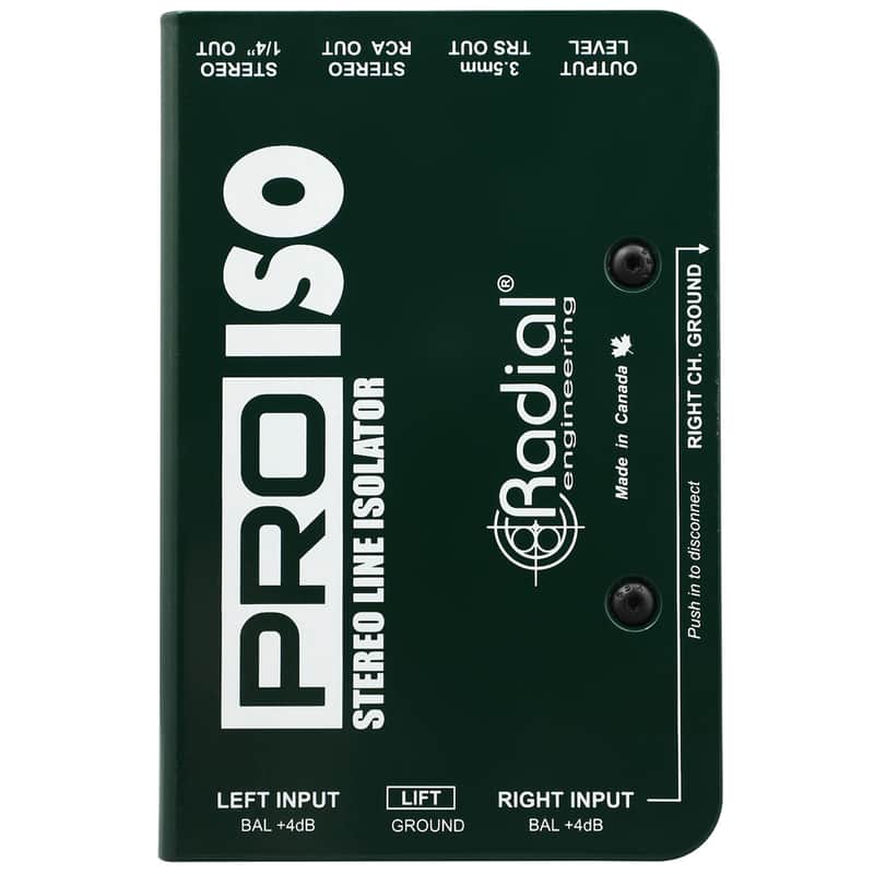 Radial Pro-Iso Stereo Line Isolator image 1