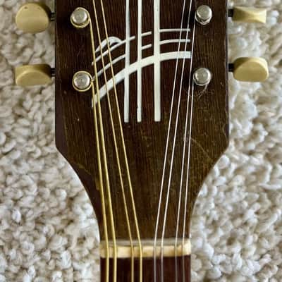 Vintage 1930's Marwin Strad-O-Lin A-Style Archtop Mandolin with gig bag image 5