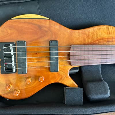 Handmade "Tom Clement" Fretless 5 String Bass image 2