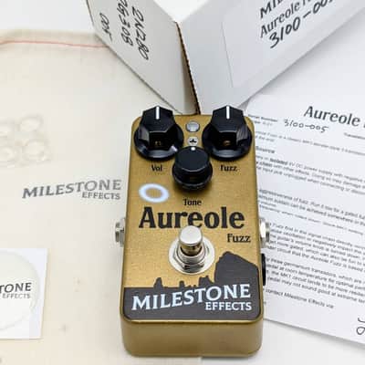 Milestone Effects Aureole Fuzz MK1 Bender Style Germanium Philips 2N280 OC71 TI Texas Instruments 2G308 280 71 308 R.01 Tone MkI Tonebender image 7