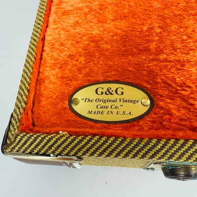 Fender G&G Deluxe Tele/Esquire/Strat Hardshell Case, Tweed, 2000s image 8