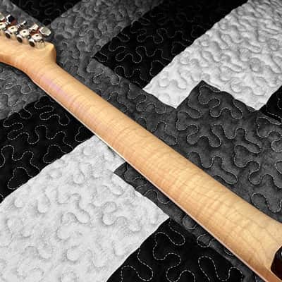 Warmoth Custom Mahogany Esquire 2020 - Transparent Purple image 10