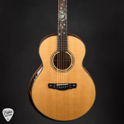 2019 Kevin Ryan Nightingale Grand Soloist - Engelmann Spruce & Figured Mango #960 image 3