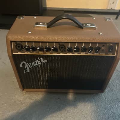 Fender Acoustasonic 40 Acoustic Guitar Amplifier 2019 - Brown image 3