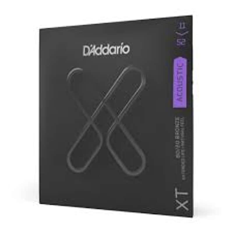 D'Addario XTAPB1152 XT Acoustic Phosphor Bronze, Custom Light, 11-52 2019 image 1