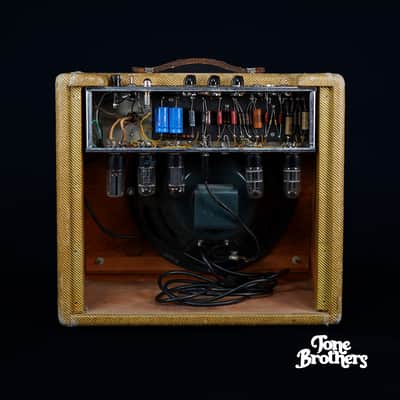 COLLECTOR-GRADE, SN#0099! 1953 Fender Deluxe 5C3 Tweed image 10