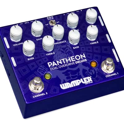 New Wampler Dual Pantheon Deluxe Dual Overdrive Guitar Effects Pedal image 2