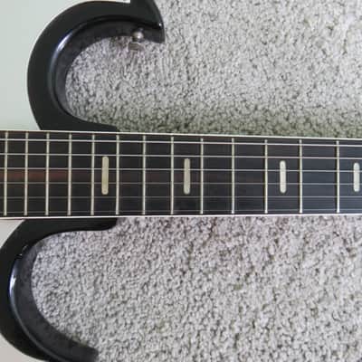 Vintage 1960s Kawai Teisco Electric Guitar Japan Hound Dog Taylor Reburst image 4