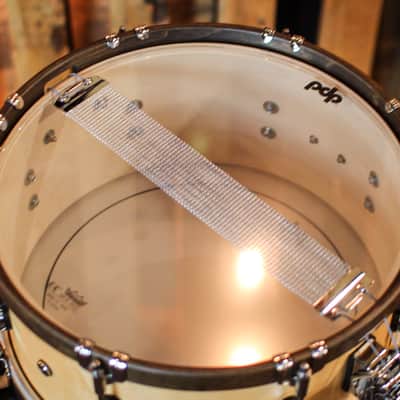PDP 6.5x14 Concept Classic Natural Stain w/ Walnut Hoops Snare Drum - PDCC6514SSNW image 5
