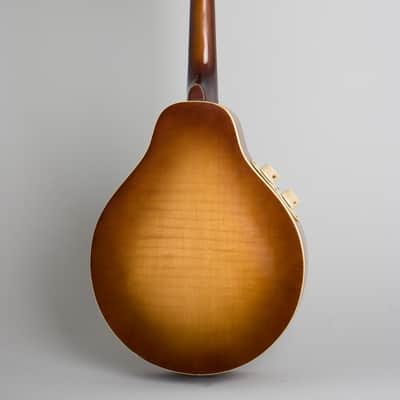 Kay K-95 Hollow Body Electric Mandolin (1958), ser. #L9117-418, black hard shell case. image 2