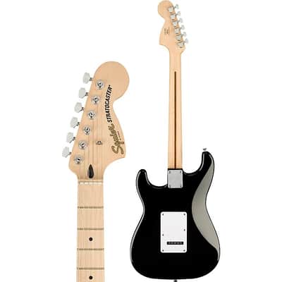 Squier Affinity Stratocaster Maple Neck (Black) - No Case image 3
