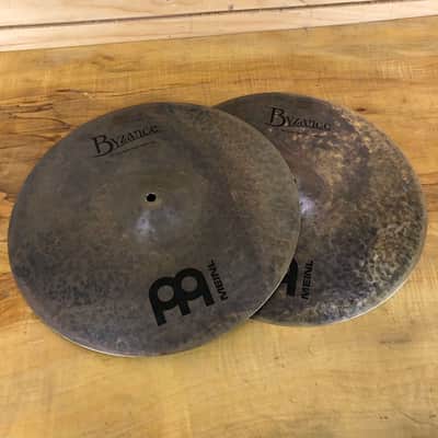 Meinl Byzance 15" Big Apple Dark Hi Hats image 6